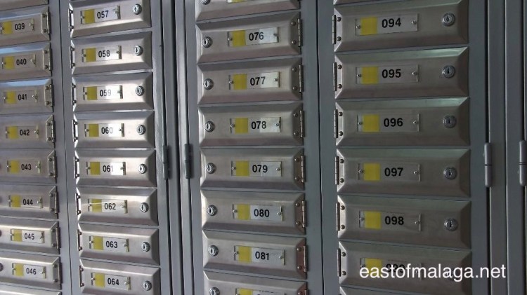 Post Office box, Spain