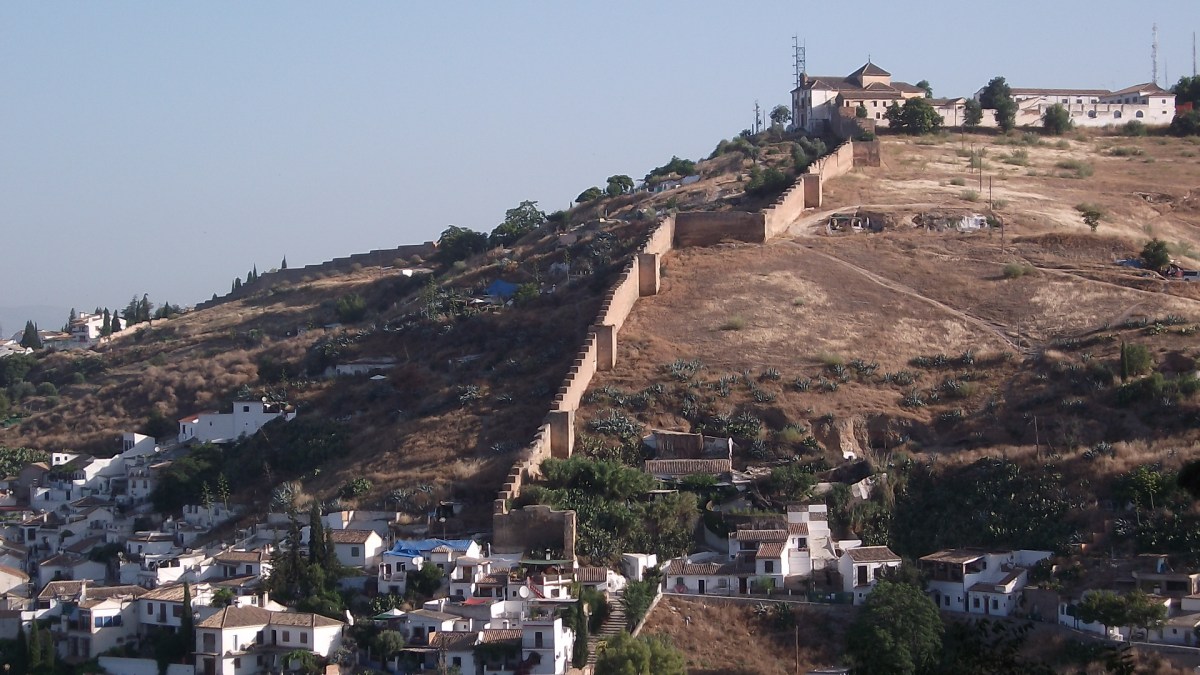 Old city walls, Granada