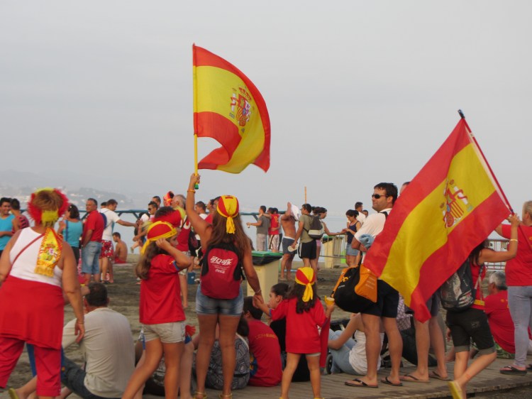 Waving the flag for Spain