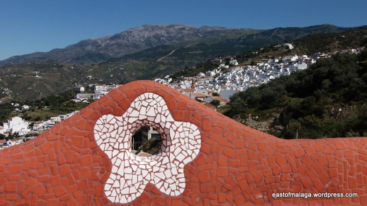 View of Cómpeta from the Mirador