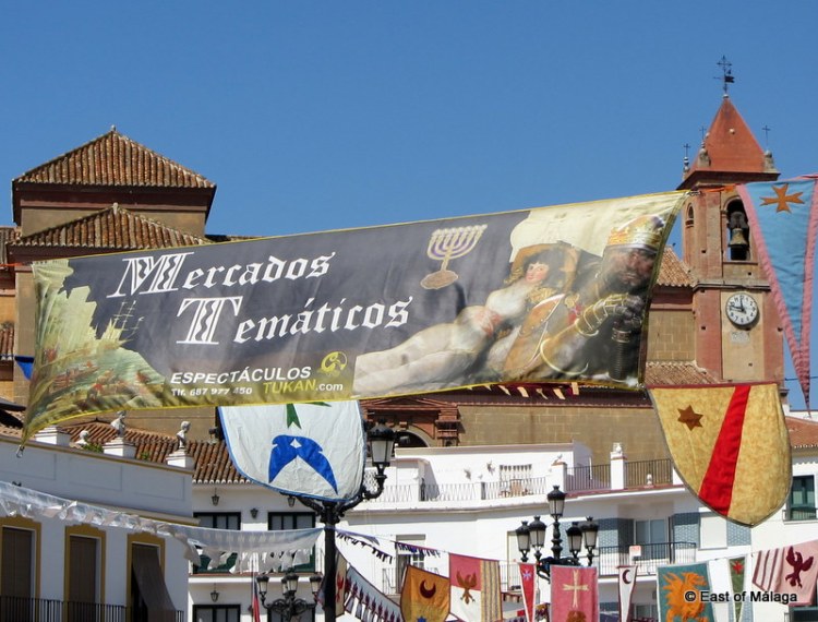 medieval market  in torrox pueblo