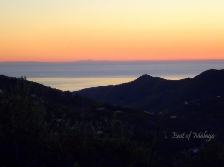 View from my terrace: Rif mountains in Africa