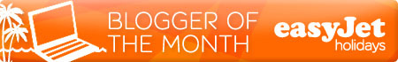 Easyjet Blogger of the month Award