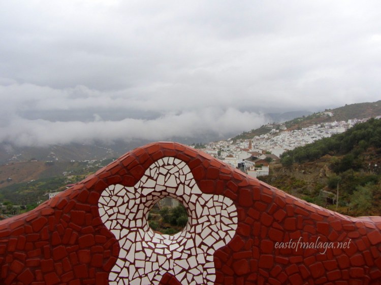 Cómpeta in the rain