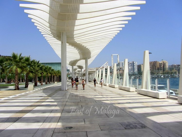 Port of Málaga walkway