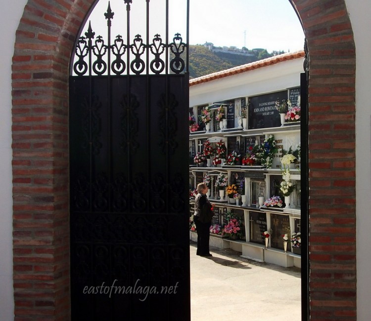 Cómpeta cemetery, Spain