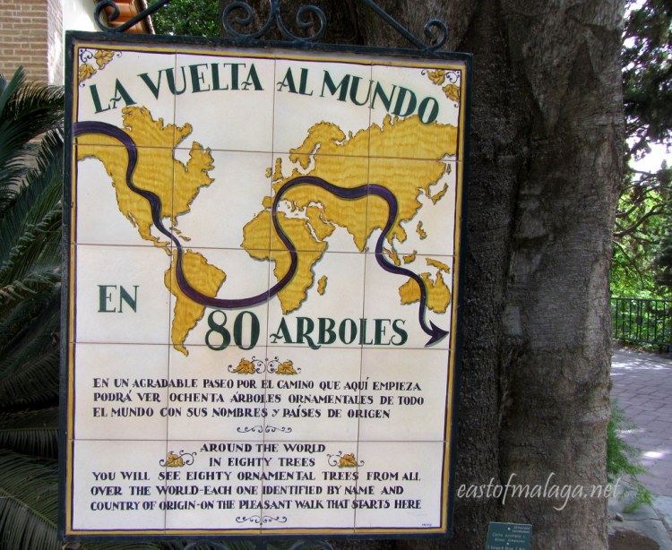 Around the World in 80 Trees at Jardin Concepcion, Malaga
