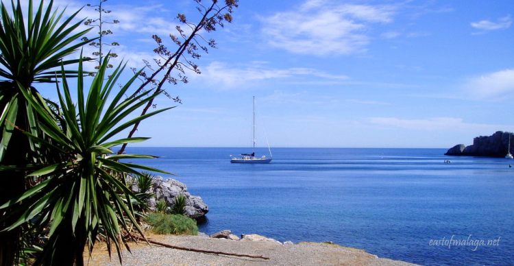 Where the land meets the sea, marina del este, Spain