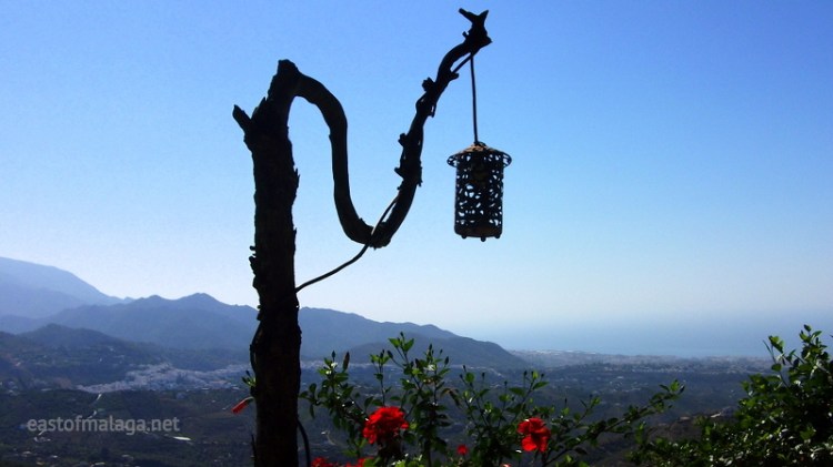 Looking across to Frigiliana, Spain