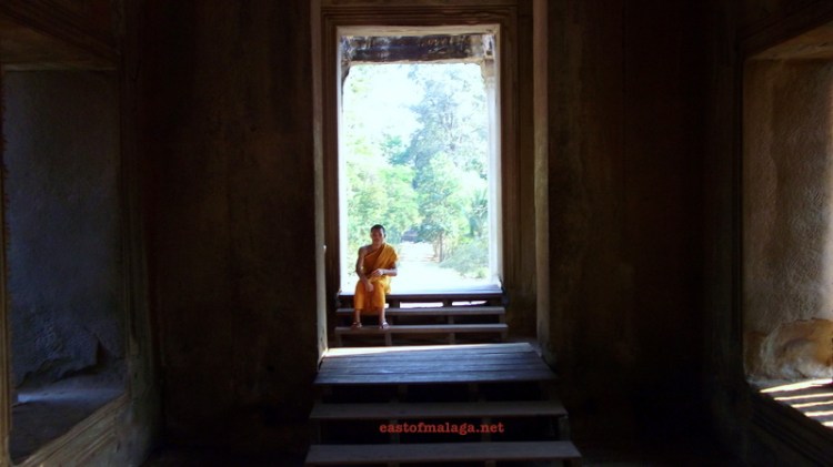 Young monk at Angkor Wat, Cambodia