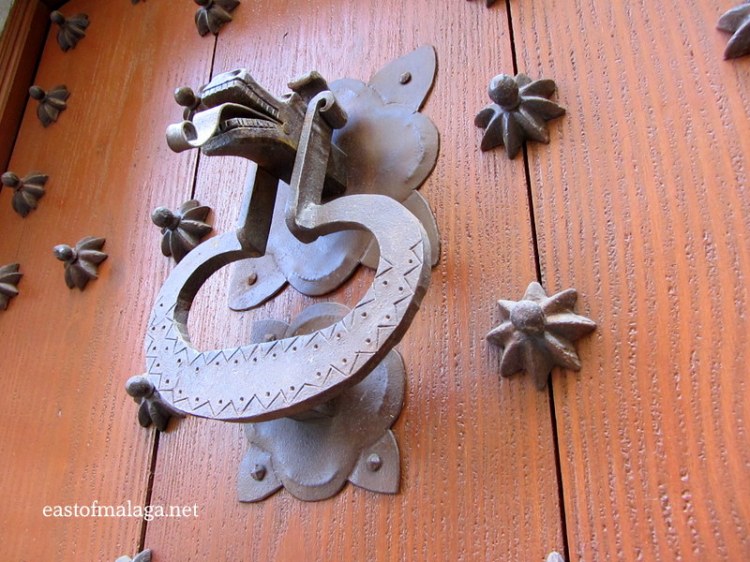 Door knocker, Toledo, Spain