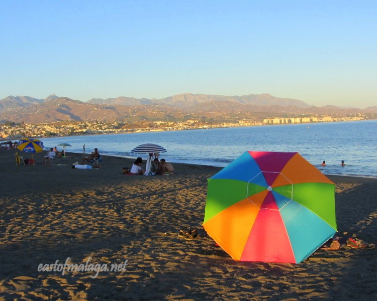Umbrella of many colours
