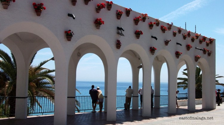 Entrance to Balcon de Europa, Nerja, Spain