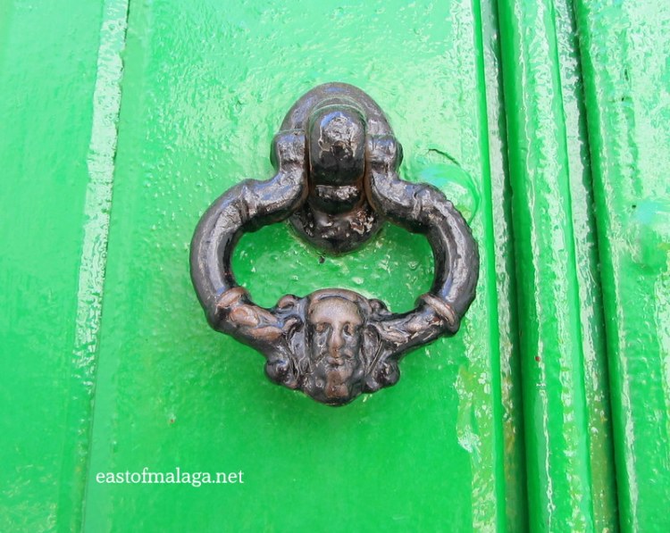 Door knocker, Cómpeta, Spain