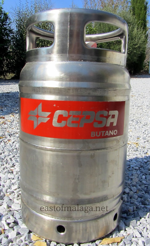 Cepsa butane gas bottle
