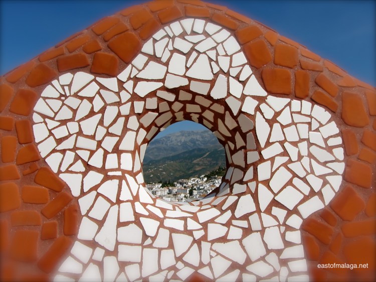 Focus on the village of Competa