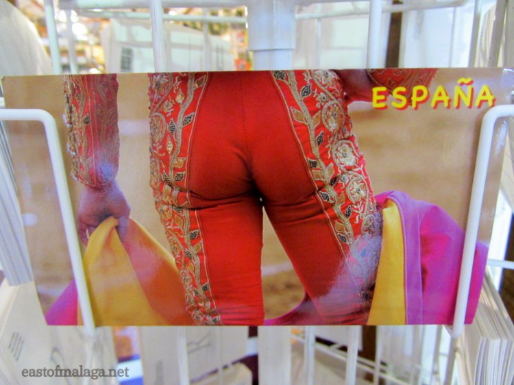 A cheeky pair of bullfighter´s buttocks!