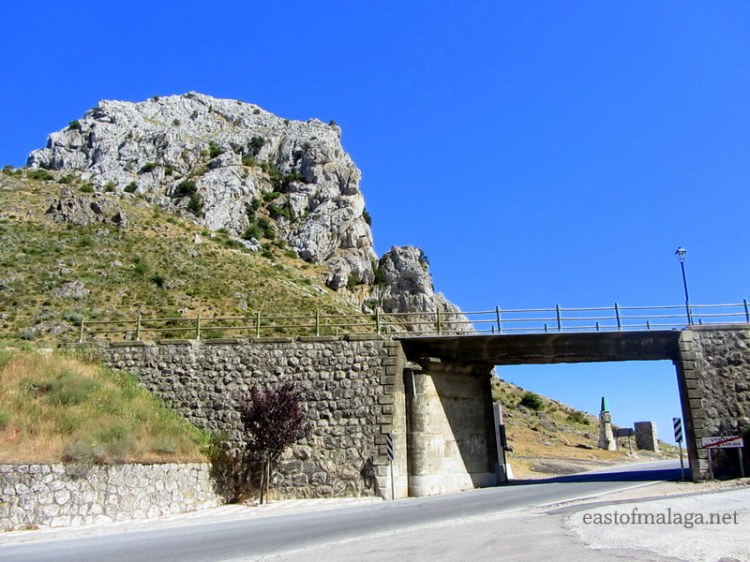 Old railway bridge at Zafarraya
