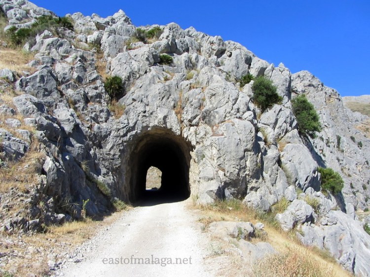 Tunnel through the rock, Zafarraya