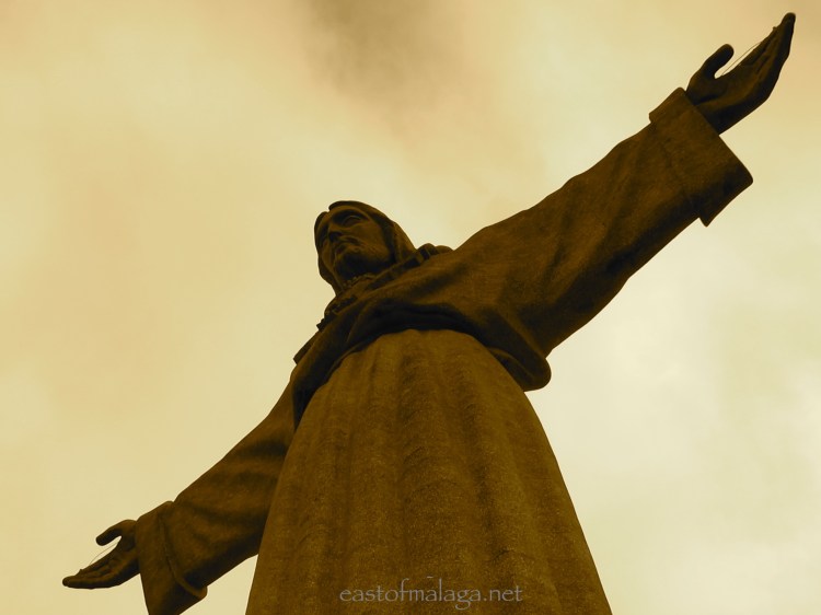 Statue of Christ keeping watch over Lisbon, Portugal