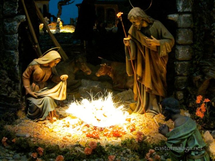 Belen in Malaga Town Hall