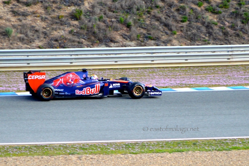Torro Rosso at Jerez winter testing 2014