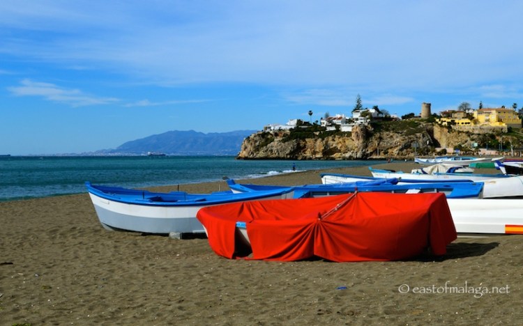 Fishing boats at Rincón de la Victoria,  Andalucía