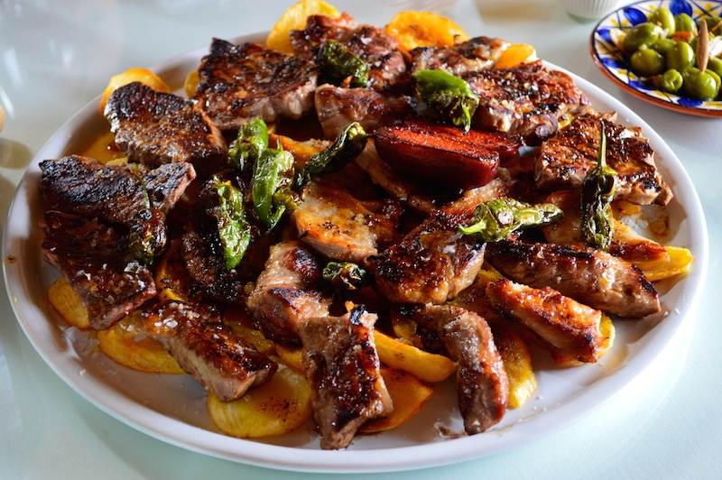 Lunch at El Muelle de Arriate, Spain