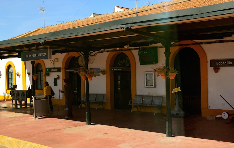 mena de la Frontera railway station, Spain