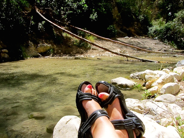 In my shoes - Rio Chillar, Nerja
