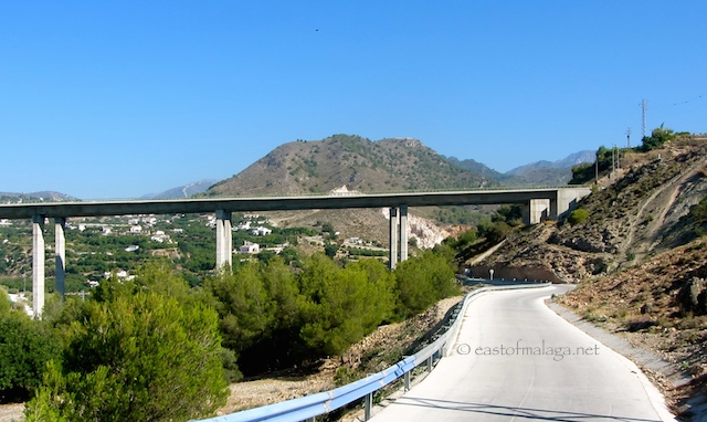 Motorway bridge over Rio Chillar, Nerja