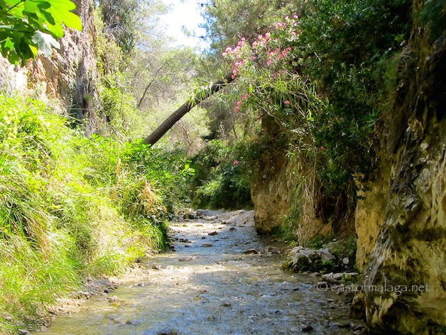 Chilling at the River Chillar, Nerja
