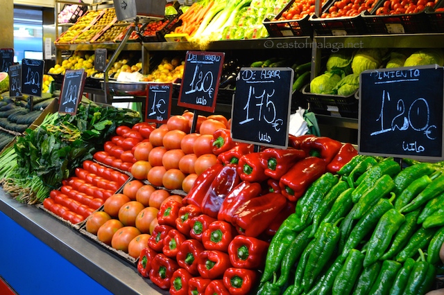  Fruit and veg in Atarazanas market, Malaga
