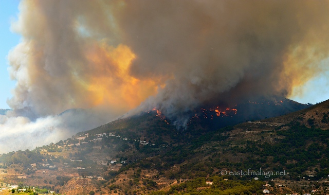 Competa fire June 29th 2014