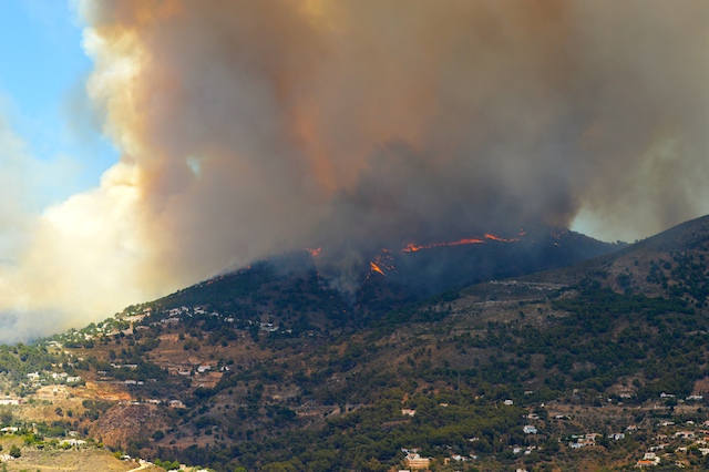 Competa fire June 29th 2014