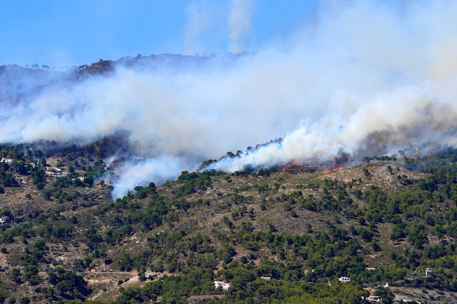 Competa fire June 29th 2014