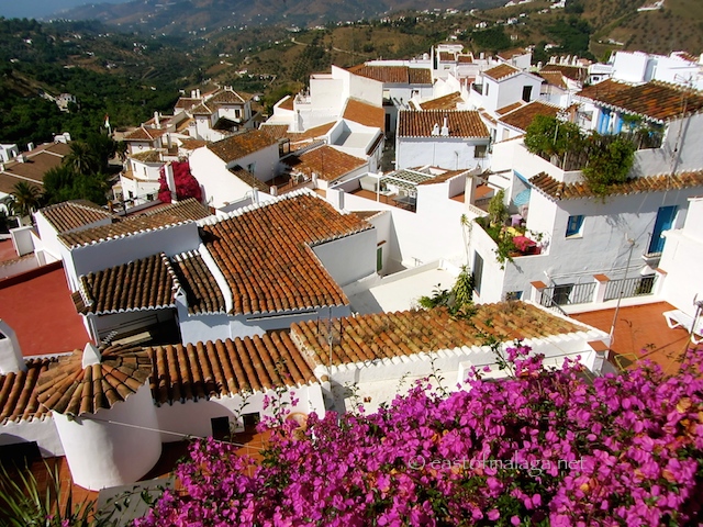 Rooftops of Frigiliana, Spain