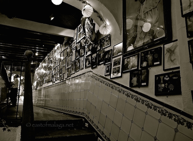 Inside Bodega Bar El Pimpi, Malaga