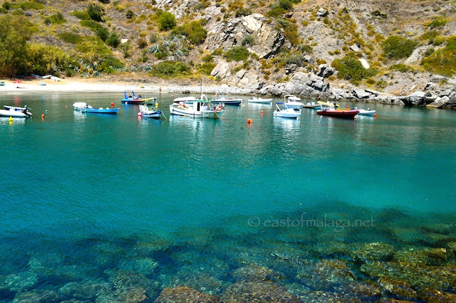 Sea entrance to Marina del Este, Spain