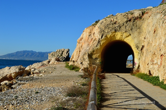 Old railway tunnel at La Arana
