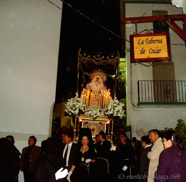 Semana Santa in Competa, Spain