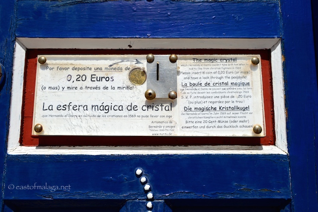 The Magic Crystal peep-show, Frigiliana