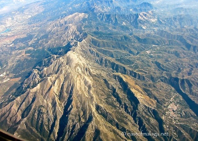Mount Maroma, highest mountain in Málaga